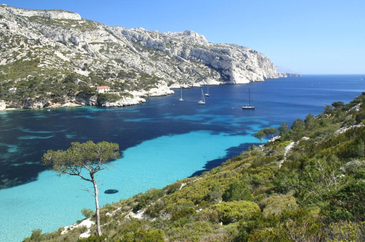 Villa T3 A 10' De Cassis - Piscine Privee Et Cuisine D'Ete Exterieure Carnoux-en-Provence 외부 사진